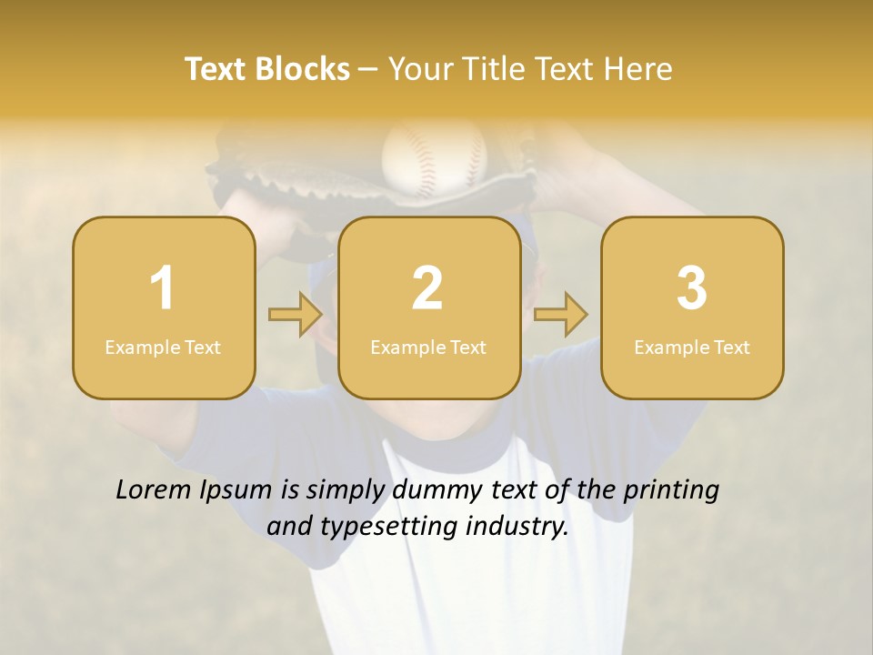 Smile Athletic Sport PowerPoint Template