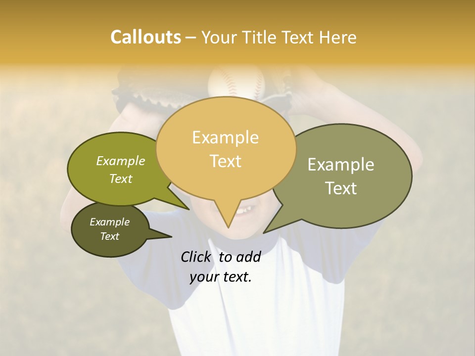 Smile Athletic Sport PowerPoint Template