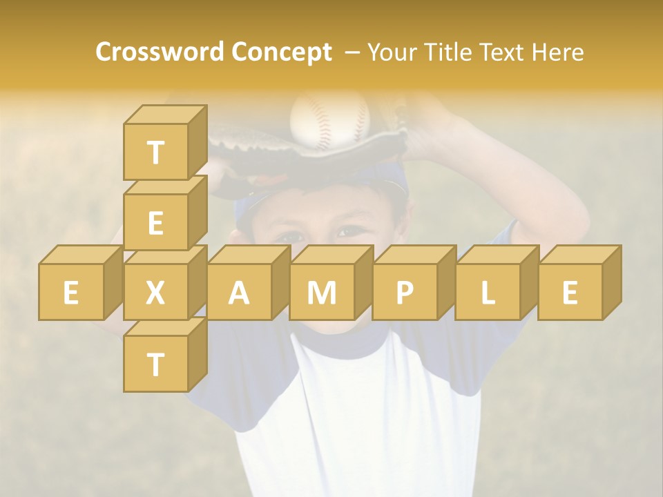 Smile Athletic Sport PowerPoint Template