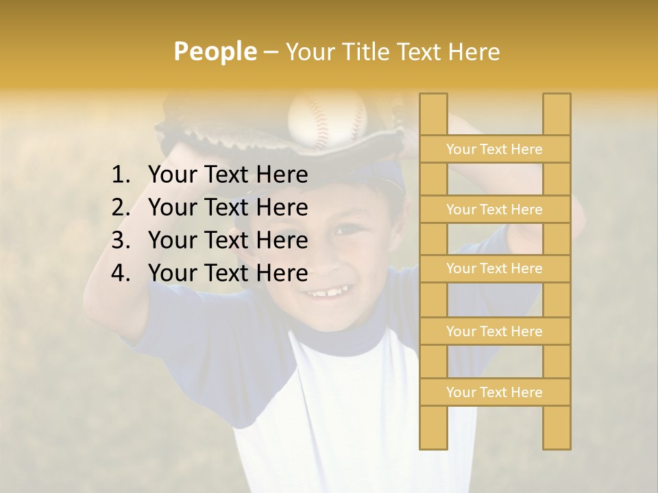 Smile Athletic Sport PowerPoint Template