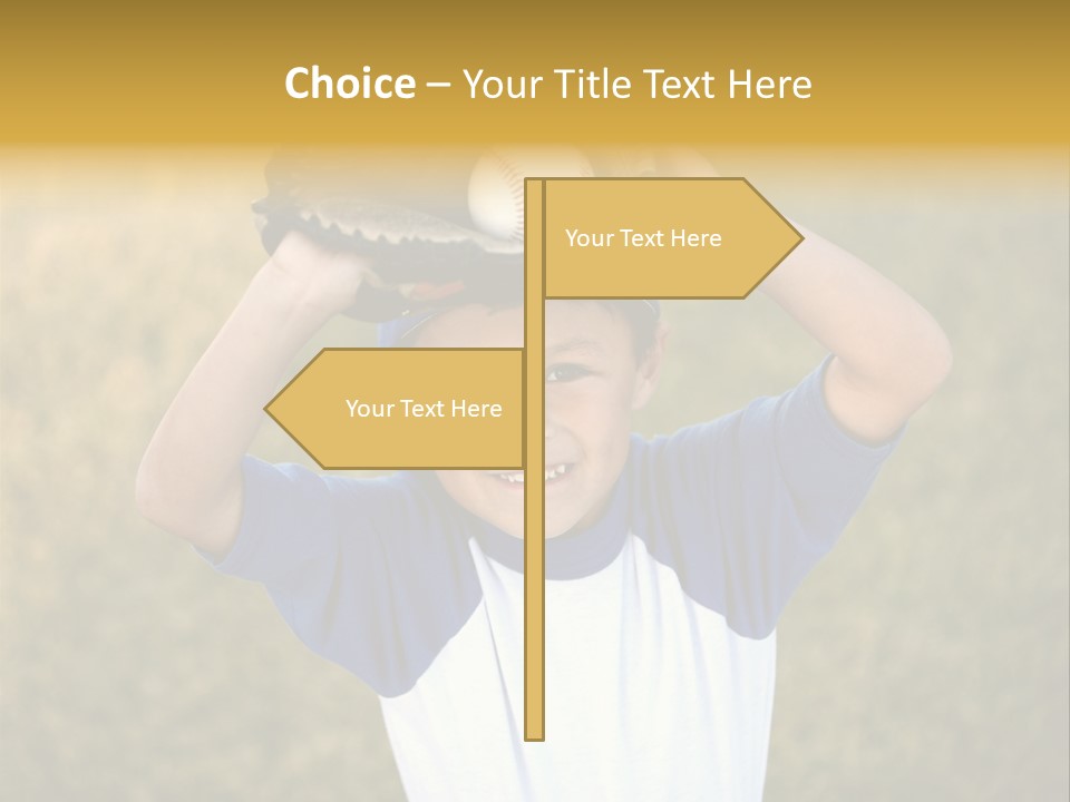 Smile Athletic Sport PowerPoint Template