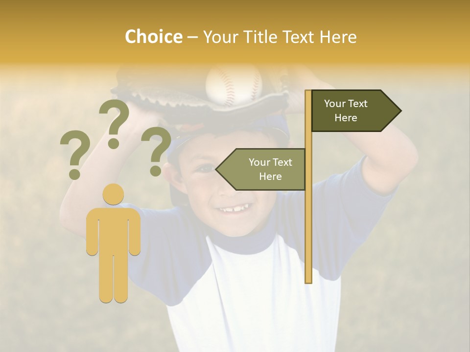 Smile Athletic Sport PowerPoint Template