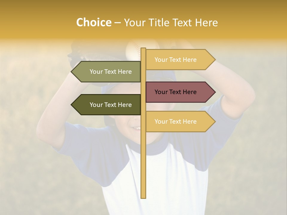 Smile Athletic Sport PowerPoint Template