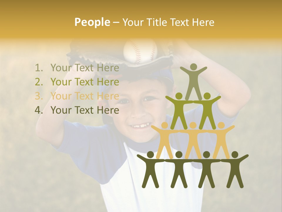 Smile Athletic Sport PowerPoint Template