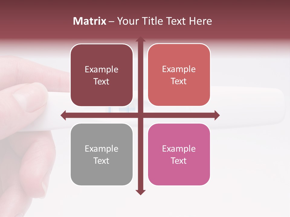 Device Woman Mother PowerPoint Template