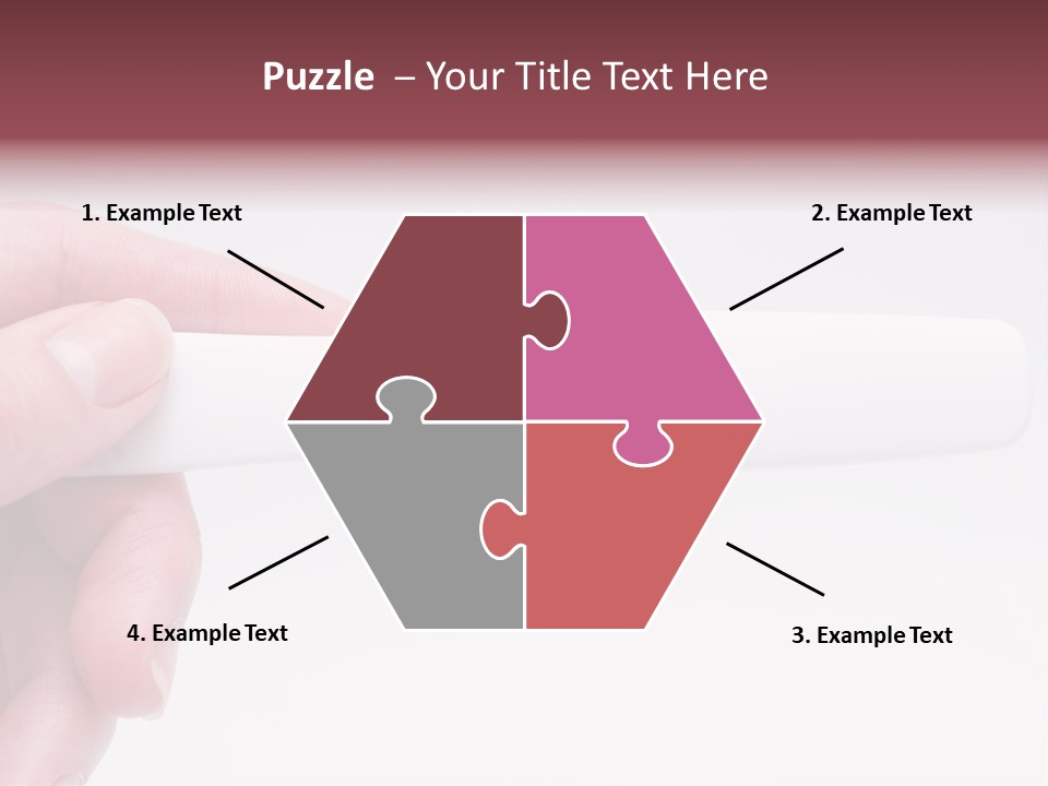 Device Woman Mother PowerPoint Template