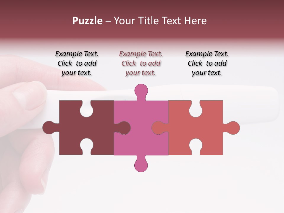 Device Woman Mother PowerPoint Template