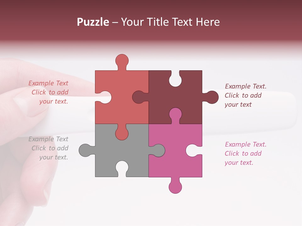 Device Woman Mother PowerPoint Template