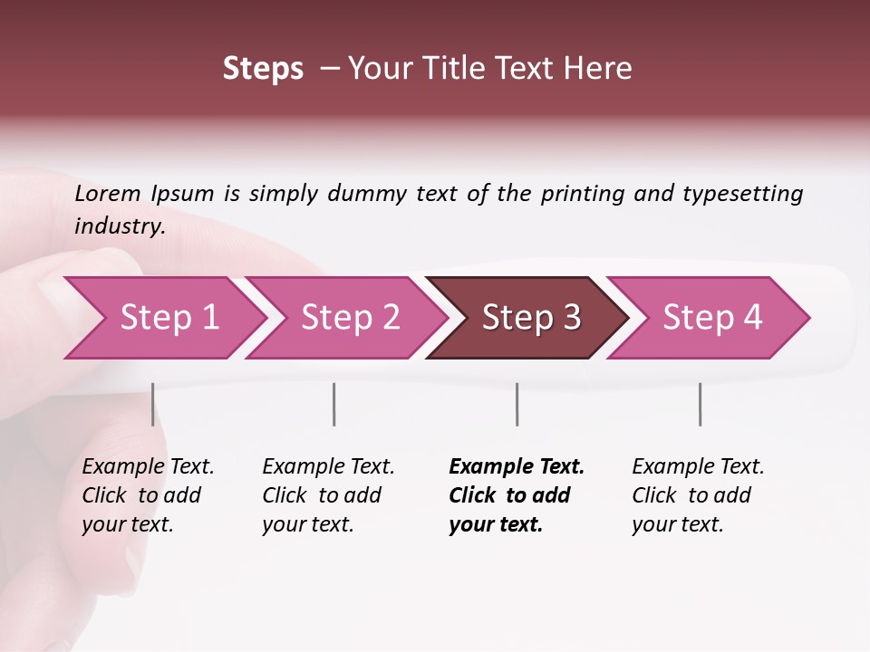 Device Woman Mother PowerPoint Template