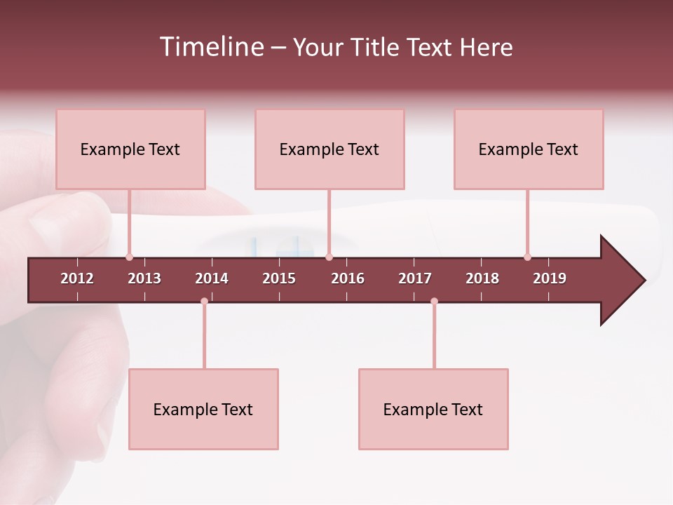 Device Woman Mother PowerPoint Template