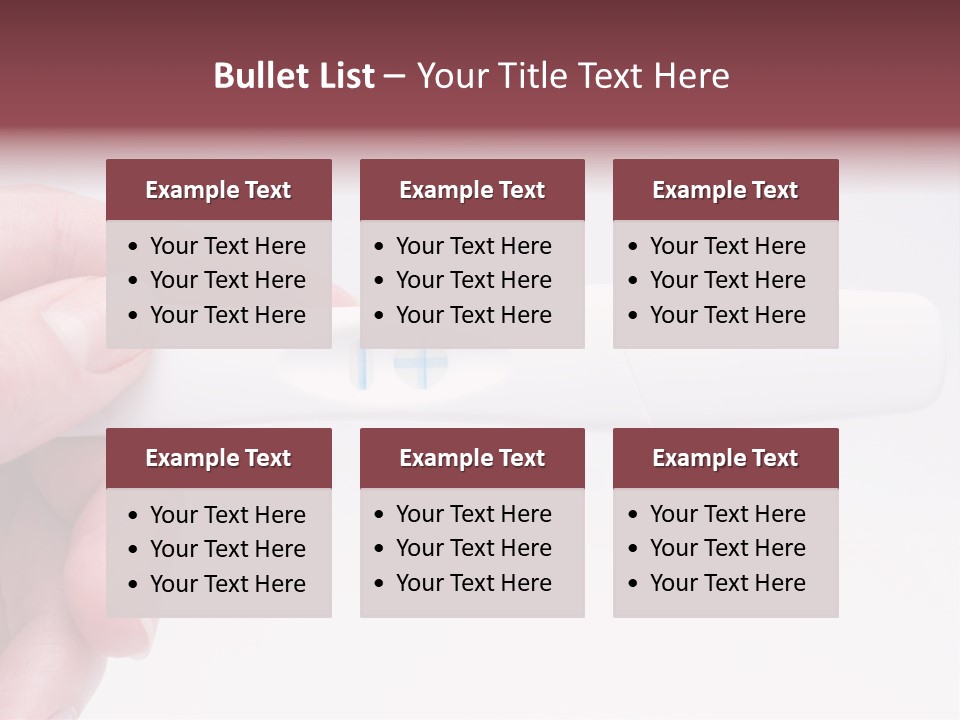 Device Woman Mother PowerPoint Template