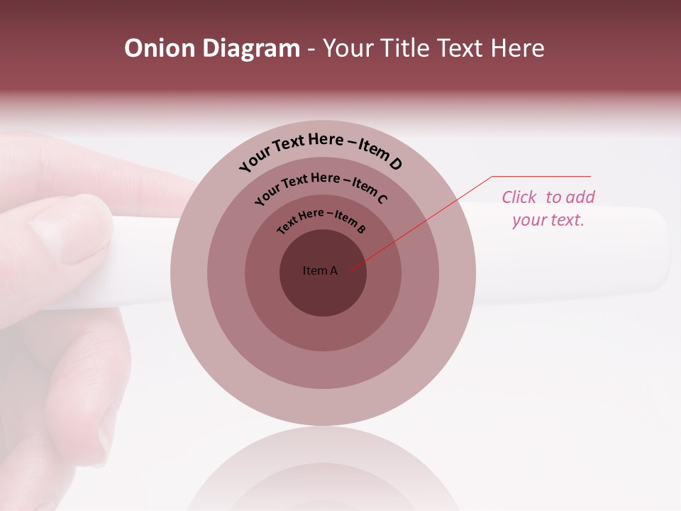 Device Woman Mother PowerPoint Template