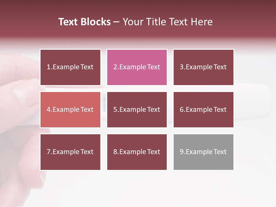 Device Woman Mother PowerPoint Template