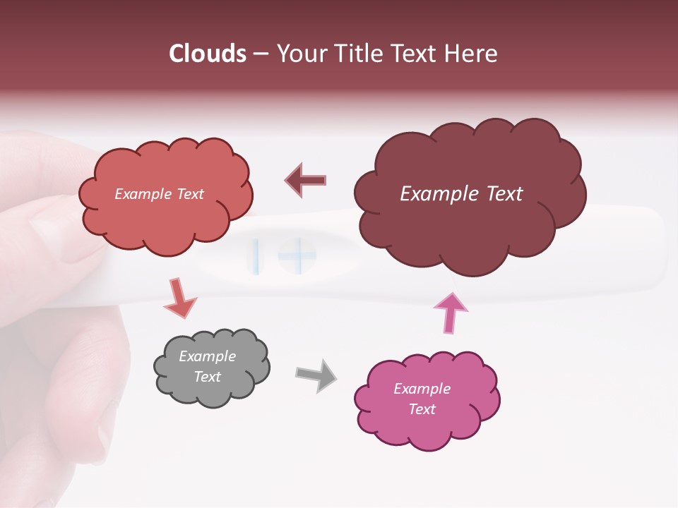 Device Woman Mother PowerPoint Template