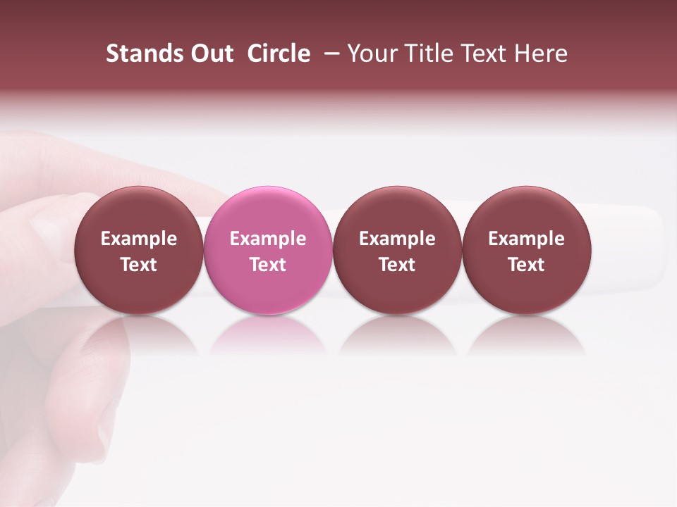 Device Woman Mother PowerPoint Template