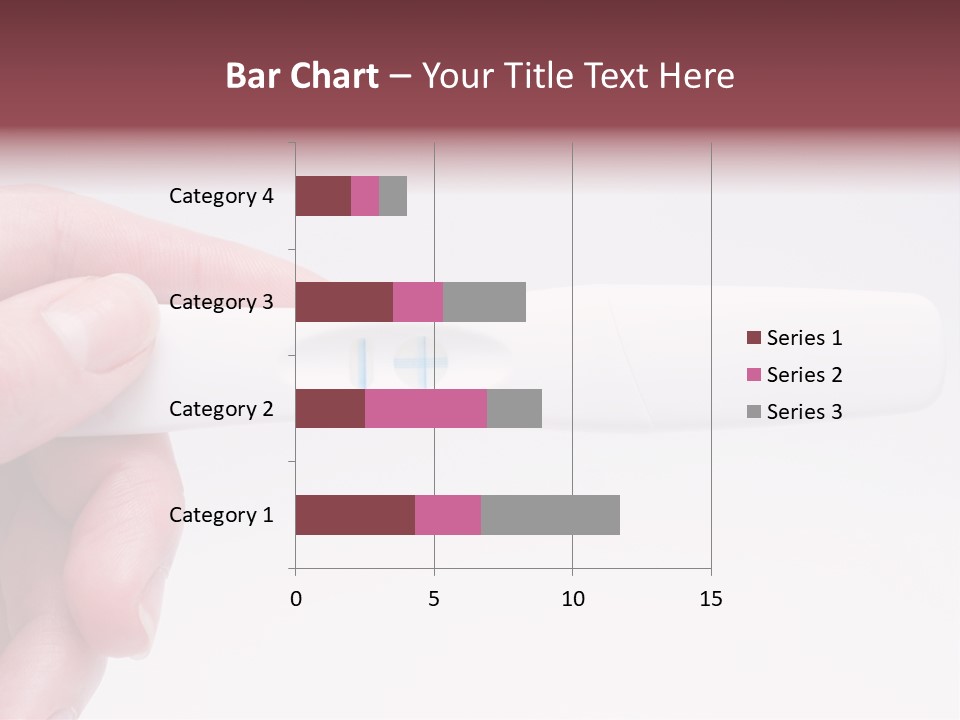 Device Woman Mother PowerPoint Template