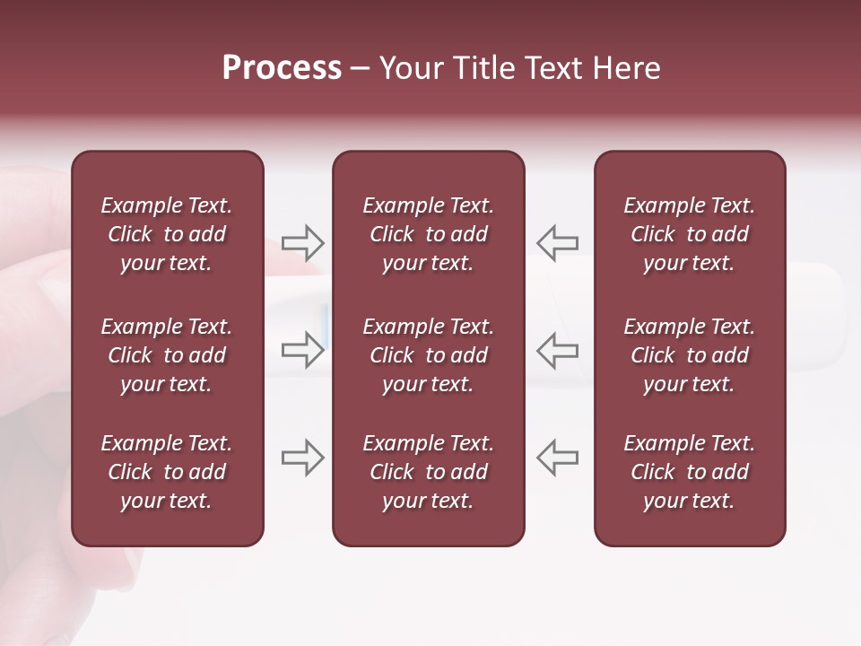 Device Woman Mother PowerPoint Template