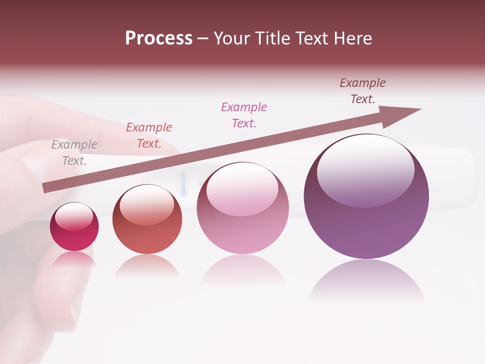 Device Woman Mother PowerPoint Template