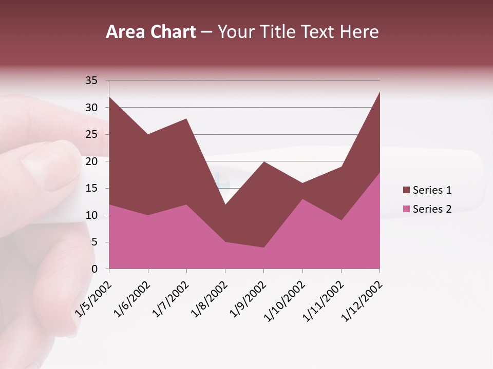 Device Woman Mother PowerPoint Template