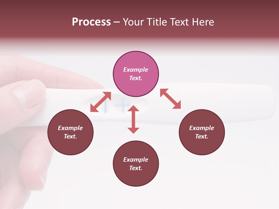 Device Woman Mother PowerPoint Template