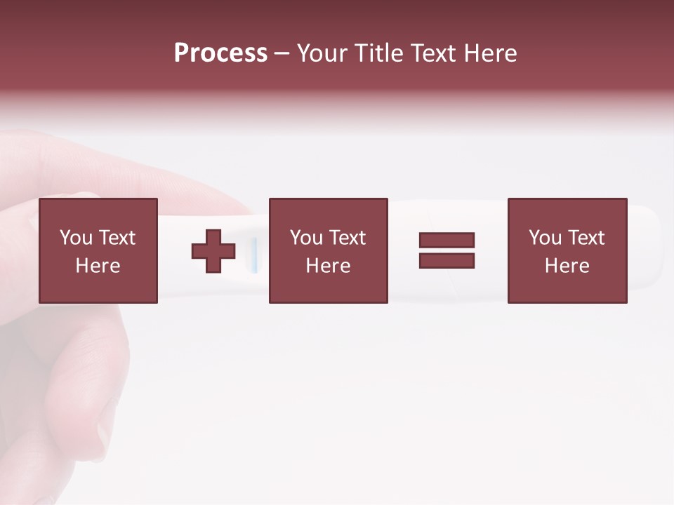 Device Woman Mother PowerPoint Template