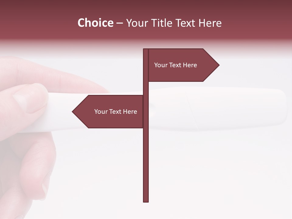 Device Woman Mother PowerPoint Template