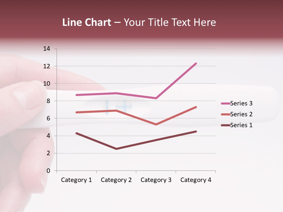 Device Woman Mother PowerPoint Template