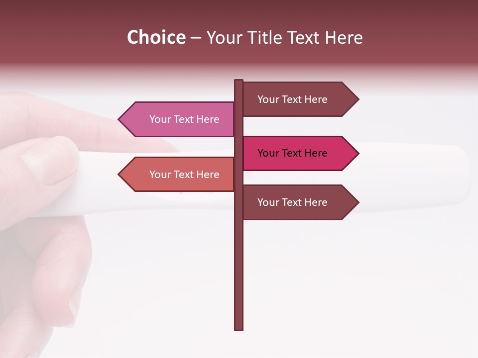 Device Woman Mother PowerPoint Template