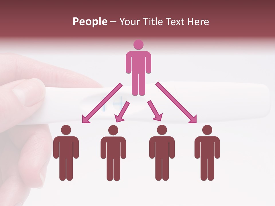 Device Woman Mother PowerPoint Template