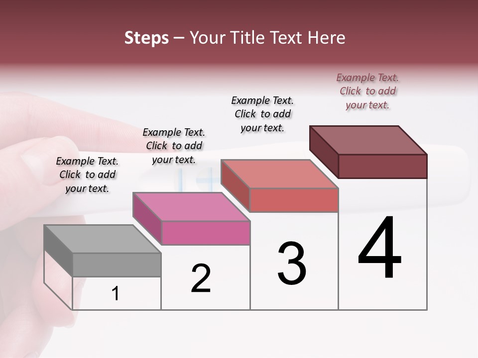 Device Woman Mother PowerPoint Template