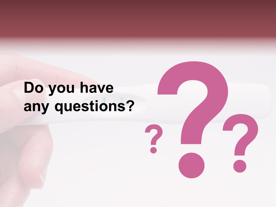 Device Woman Mother PowerPoint Template