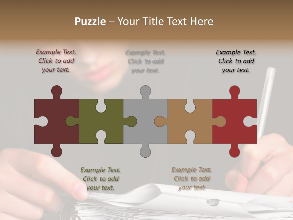 Study Page Book PowerPoint Template