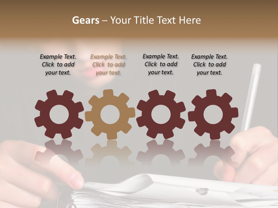 Study Page Book PowerPoint Template