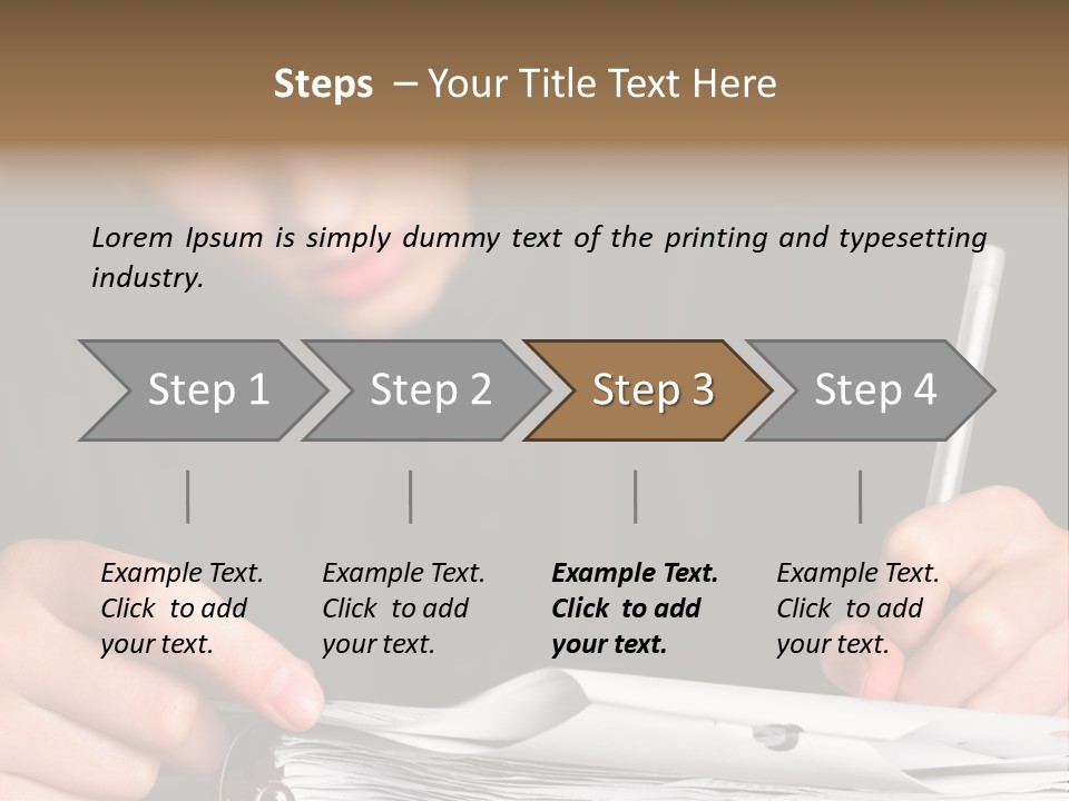 Study Page Book PowerPoint Template