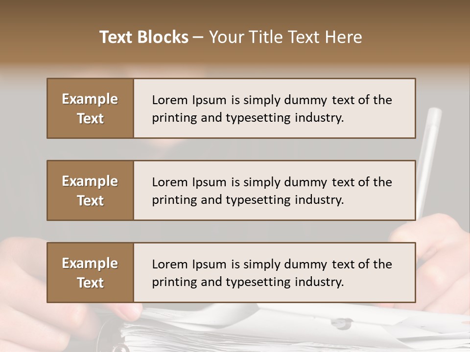 Study Page Book PowerPoint Template