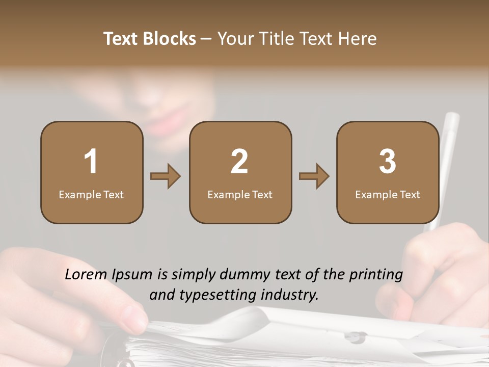 Study Page Book PowerPoint Template