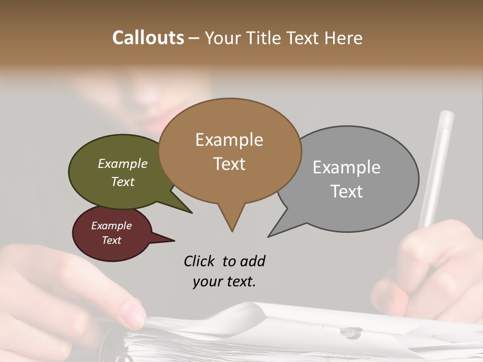 Study Page Book PowerPoint Template