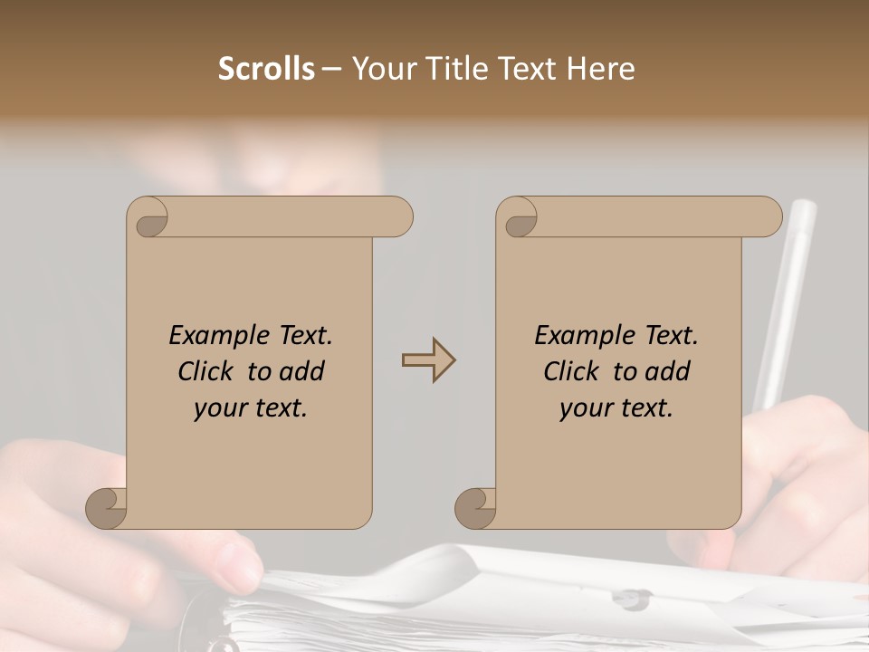 Study Page Book PowerPoint Template