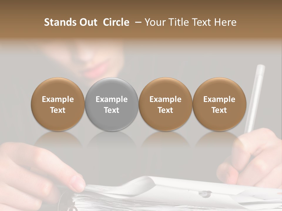 Study Page Book PowerPoint Template