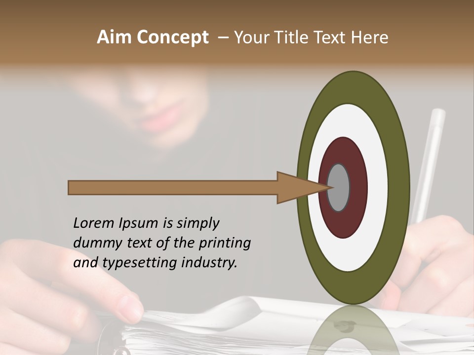 Study Page Book PowerPoint Template