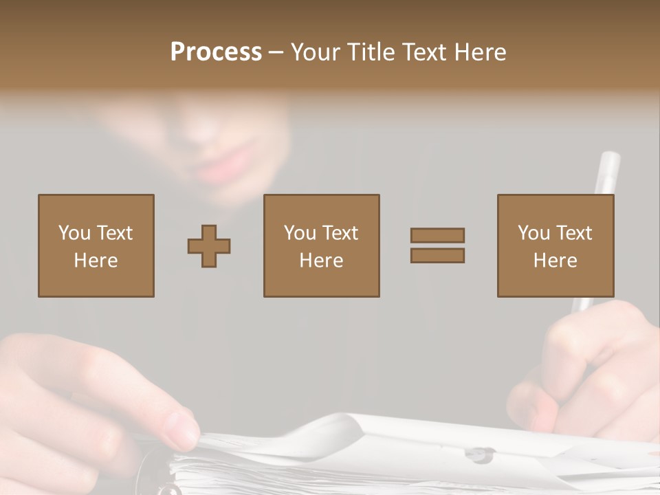 Study Page Book PowerPoint Template