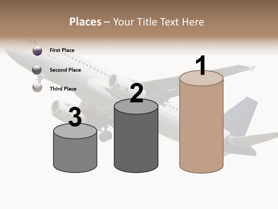 Travel Air Landing PowerPoint Template