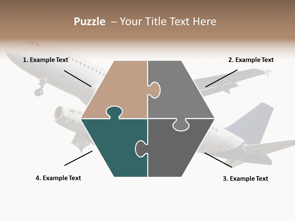 Travel Air Landing PowerPoint Template