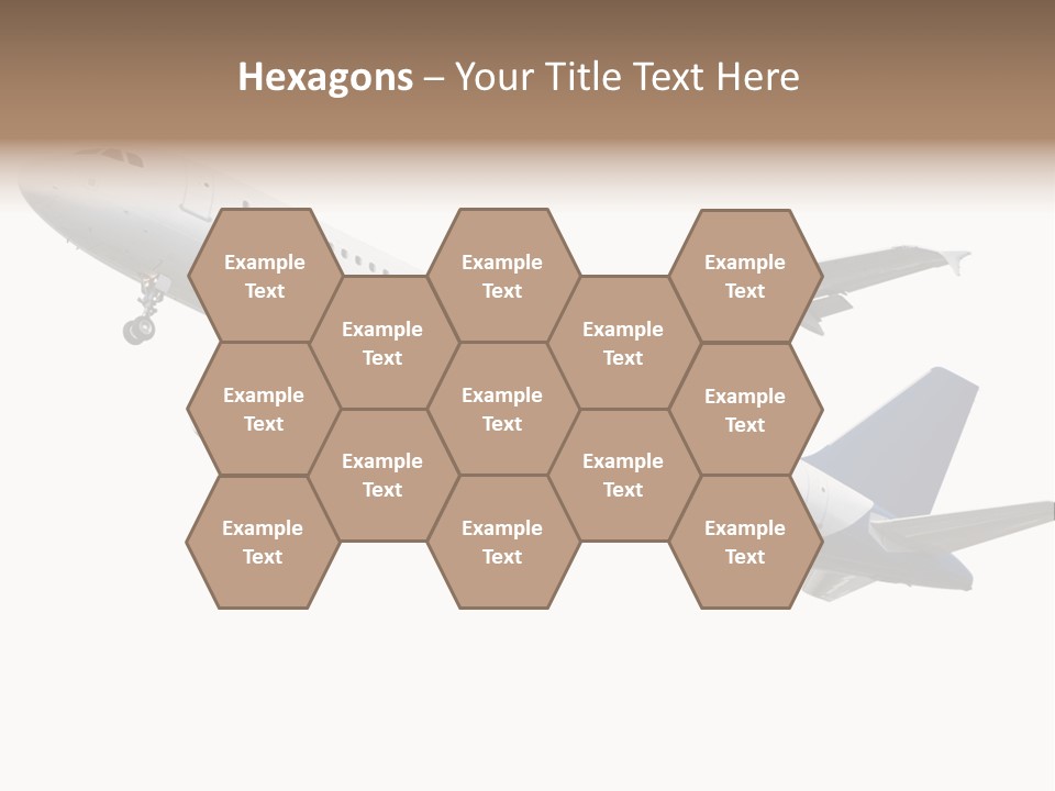 Travel Air Landing PowerPoint Template