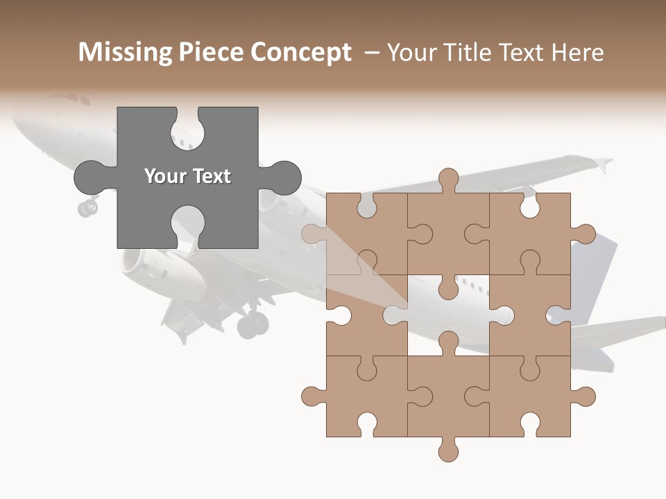 Travel Air Landing PowerPoint Template