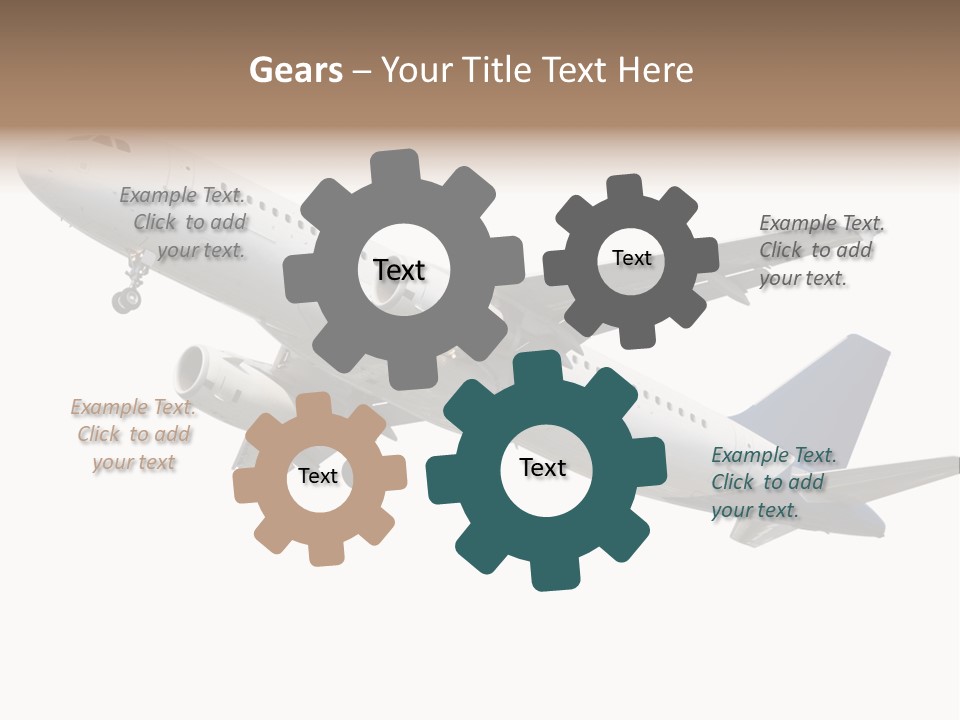 Travel Air Landing PowerPoint Template