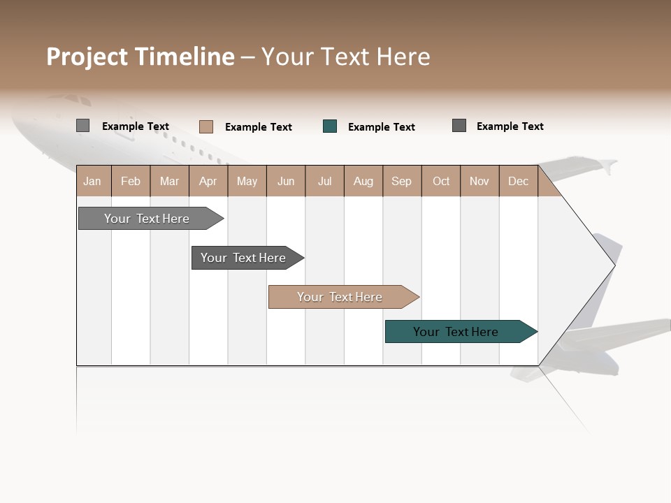 Travel Air Landing PowerPoint Template