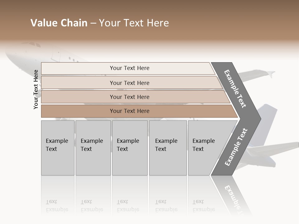Travel Air Landing PowerPoint Template
