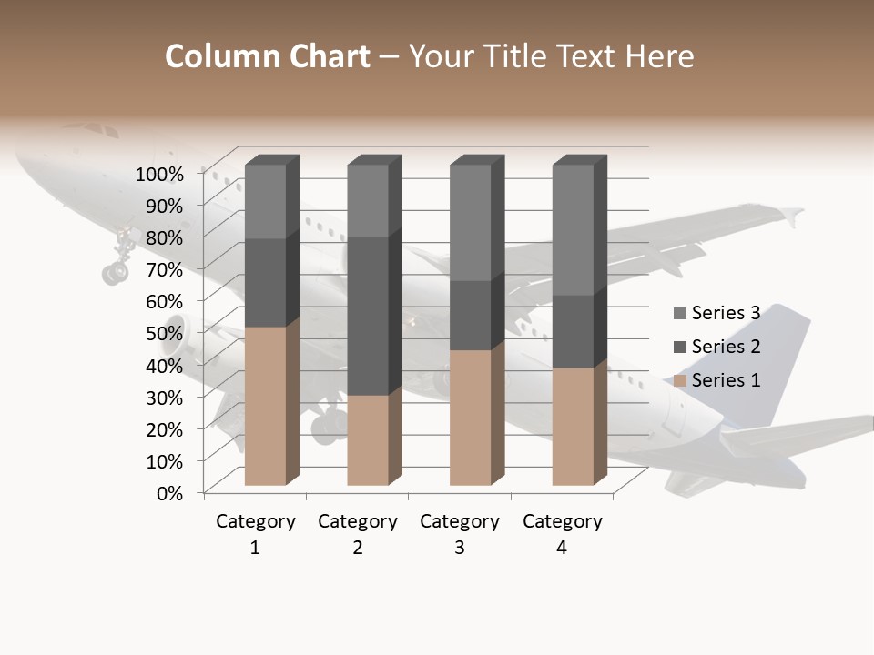 Travel Air Landing PowerPoint Template