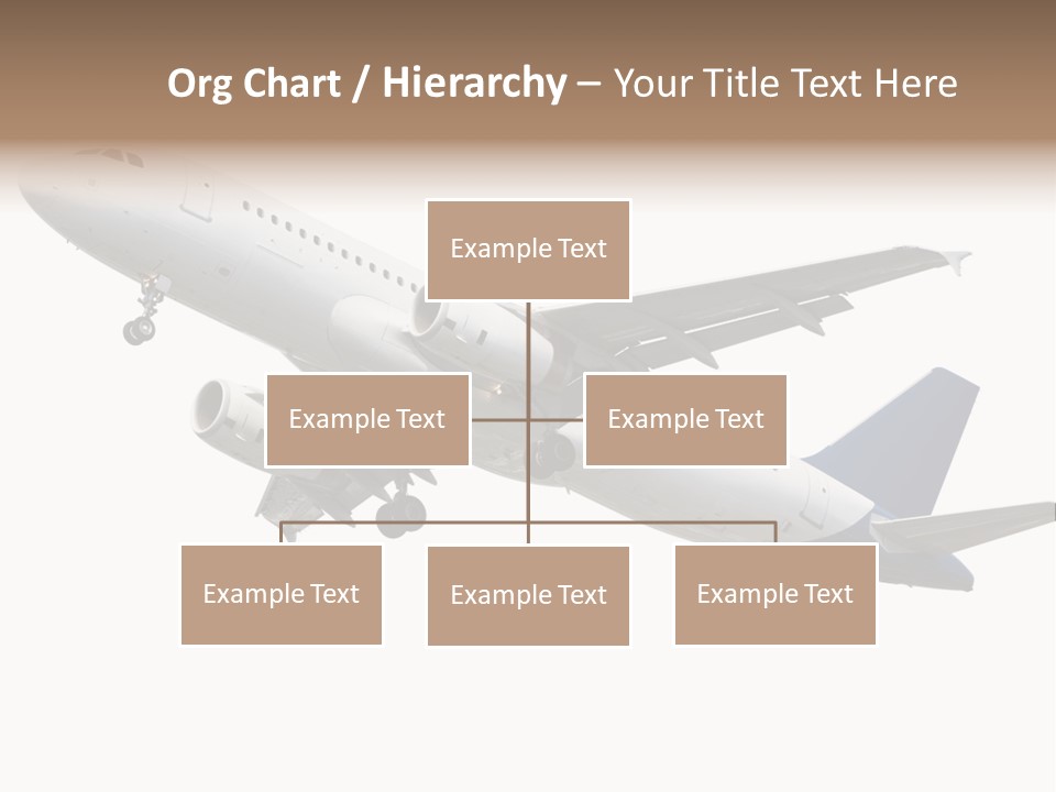 Travel Air Landing PowerPoint Template
